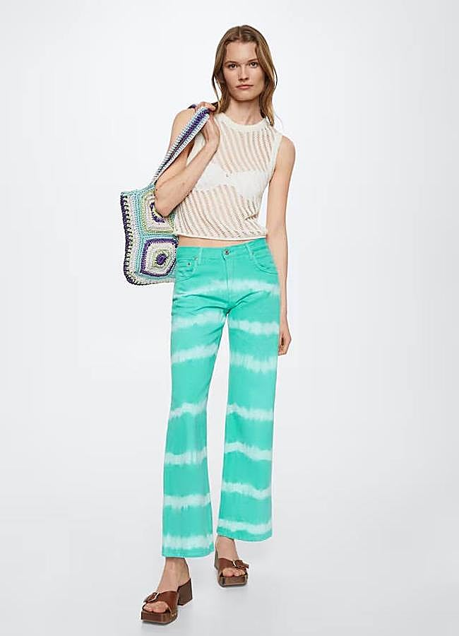 Imagen - Vaqueros con estampado tie-dye