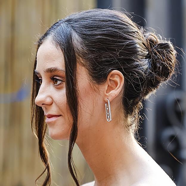 Victoria Federica con peinado inspirado en los Bridgerton.