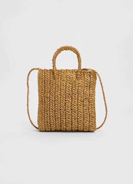 Imagen - Bolso de rafia de Stradivarius de Zara (17,99 euros)