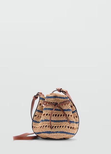 Imagen - Bolso de rafia de Mango (29,99 euros)
