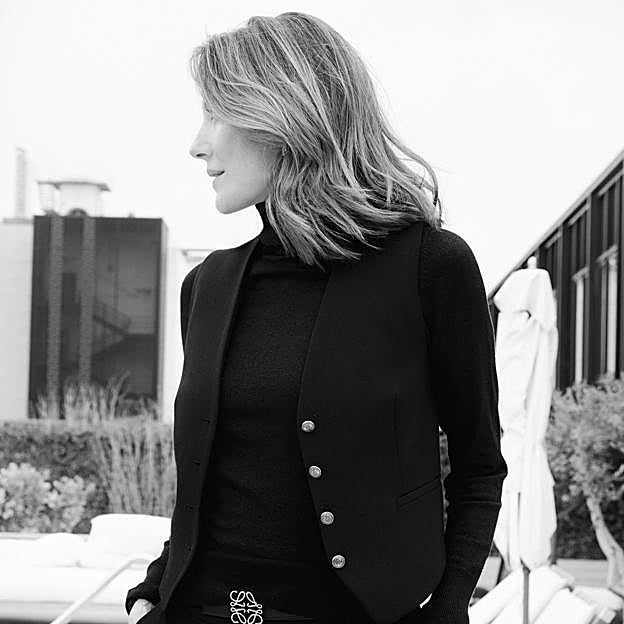 Remedios Cervantes, en otra imagen de la sesión. 