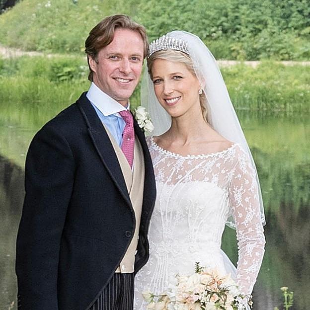 Lady Gabriella Windsor y Thomas Kingston, el día de su boda. 