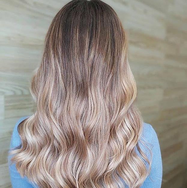 Mechas balayage en peluquería Goan Grupo Creativo