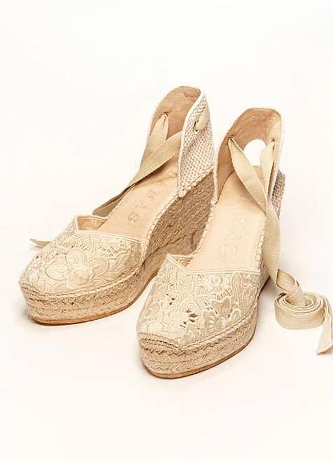 Imagen - Alpargatas bordadas satinadas