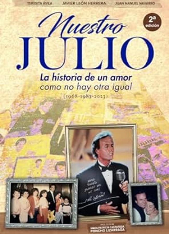 Imagen - La portada del libro sobre Julio Iglesias (Cortesía). 