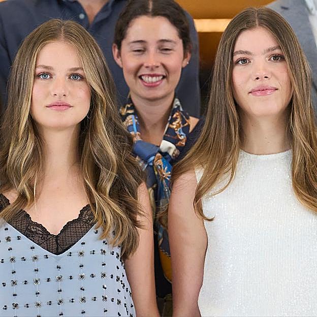 Leonor y Sofía, en las Colecciones Reales.