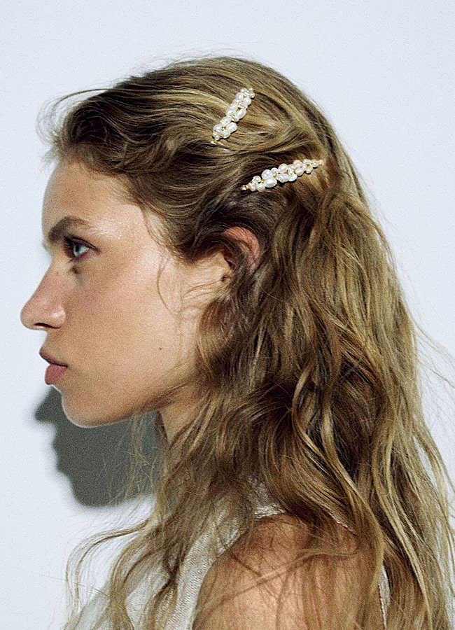 Imagen - Pinzas para el pelo con perlas