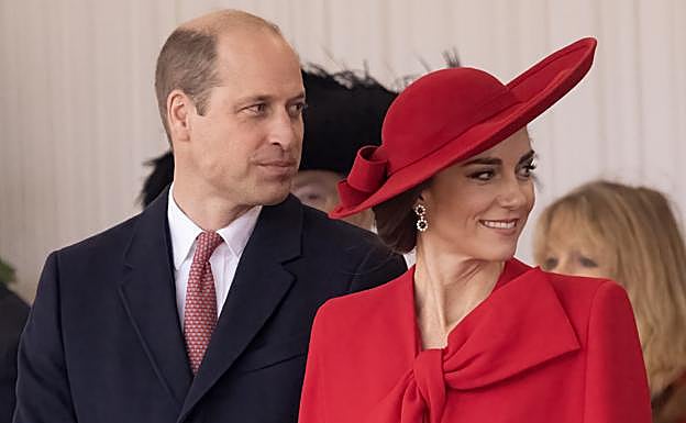 Kate Middleton y el príncipe Guillermo en una imagen reciente. 