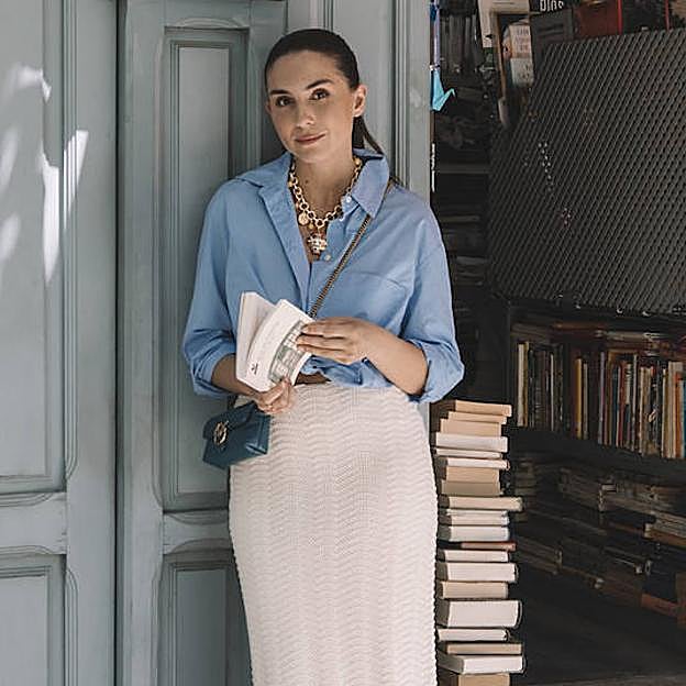 Los collares XL y de colores que arrasan en ventas en Amazon y que usa una experta en moda