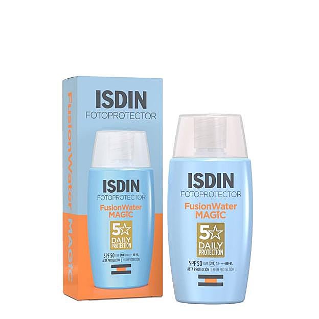 Fusion Water Magic SPF50 de Isdin. Precio: 25,56 euros