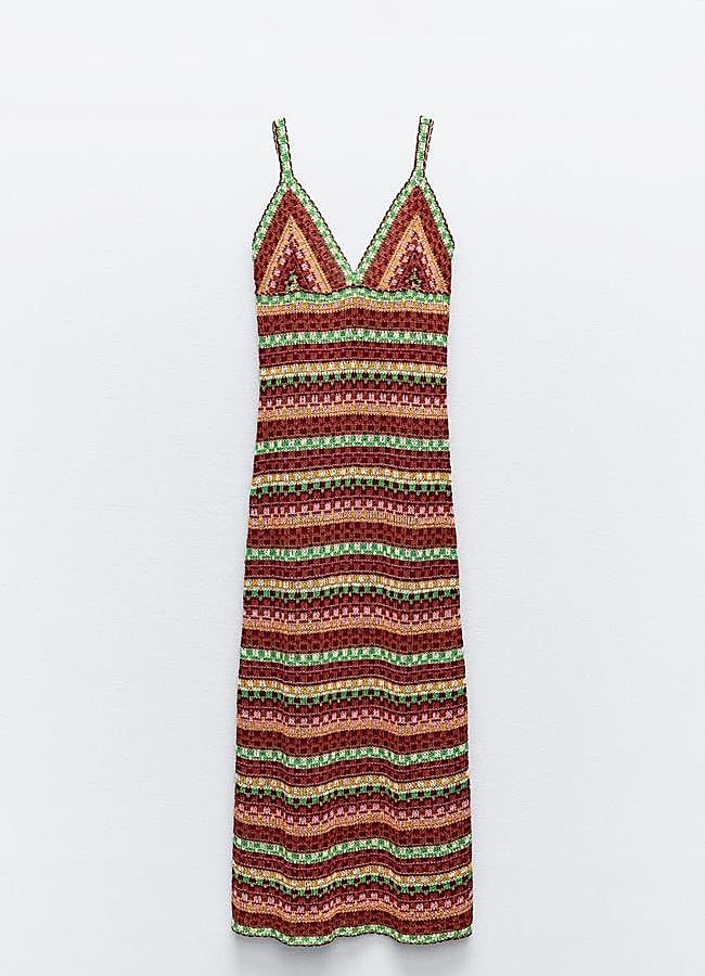 Imagen - Vestido largo de Zara, 29,95 euros.