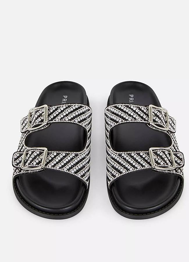 Imagen - Sandalias de strass con hebillas