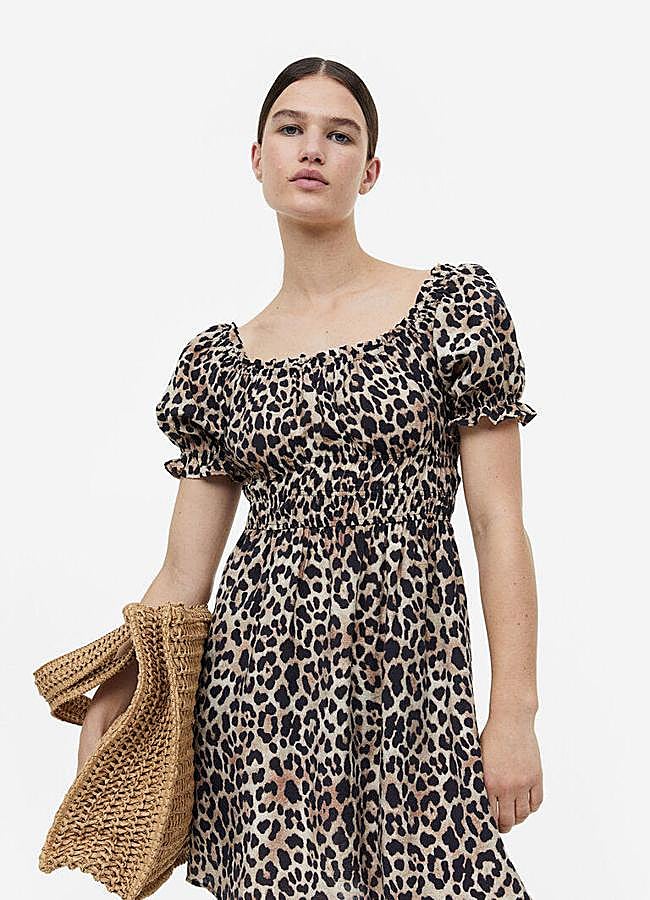 Imagen - Vestido corto animal print
