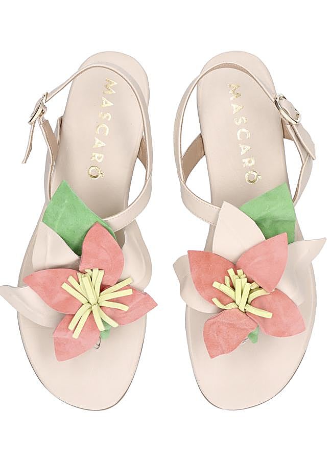 Imagen - Sandalias con detalle flor de Mascaró.