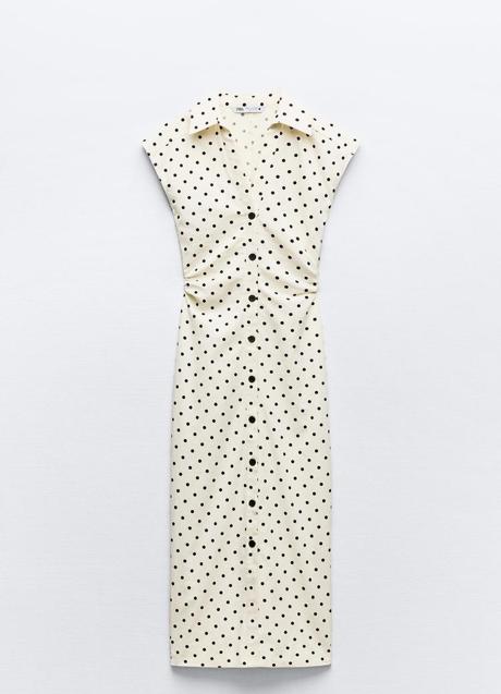 Imagen - Vestido con estampado de lunares de Zara (35,99 euros)