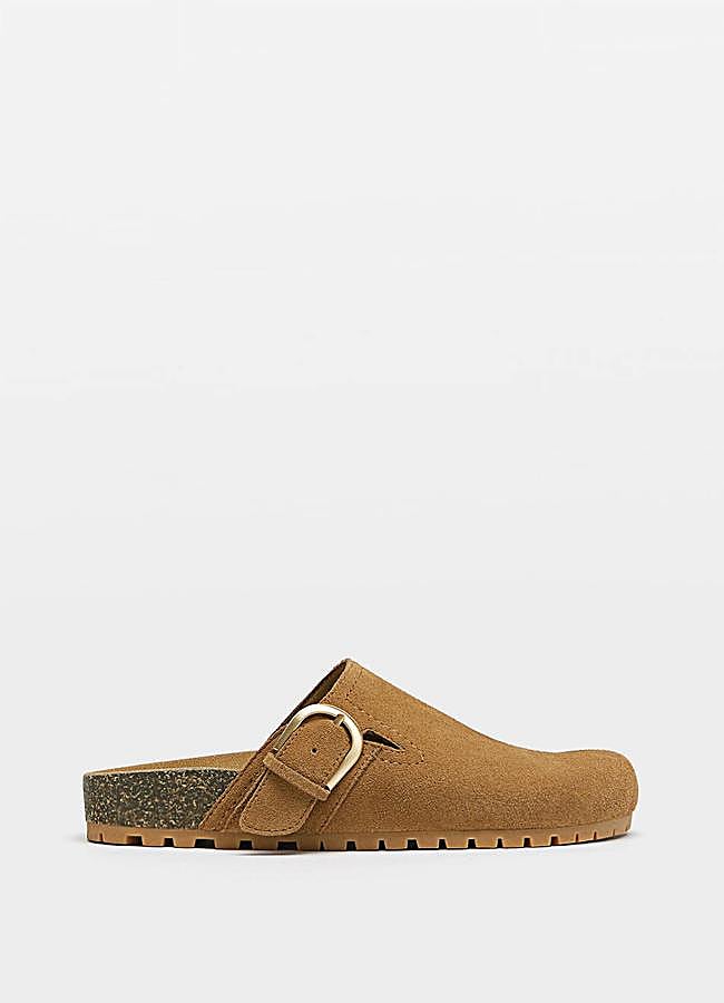 Imagen - Zuecos de serraje planos