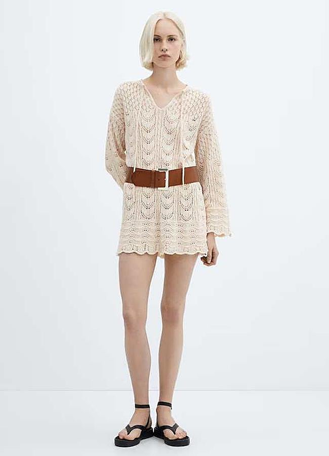 Imagen - Vestido crochet manga acampanada de Mango (25,99€)