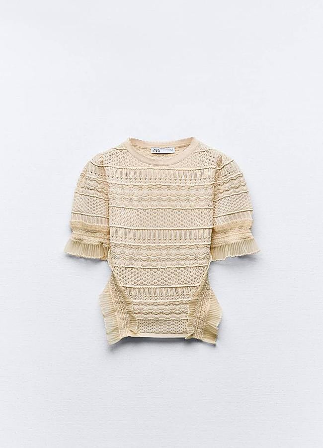 Imagen - Top romántico de Zara.