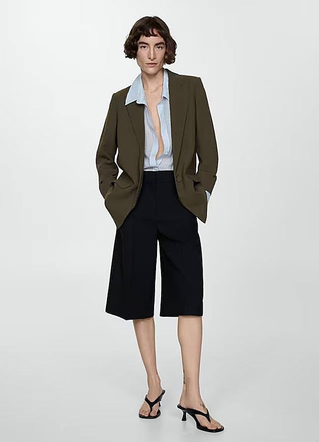 Imagen - Blazer básica color khaki