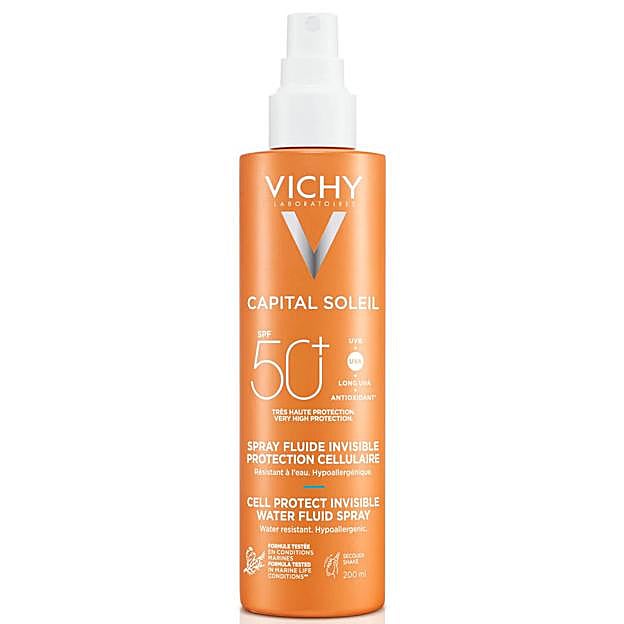 Capital Soleil Cell Protect Invisible Fluid Spray SPF50 de Vichy