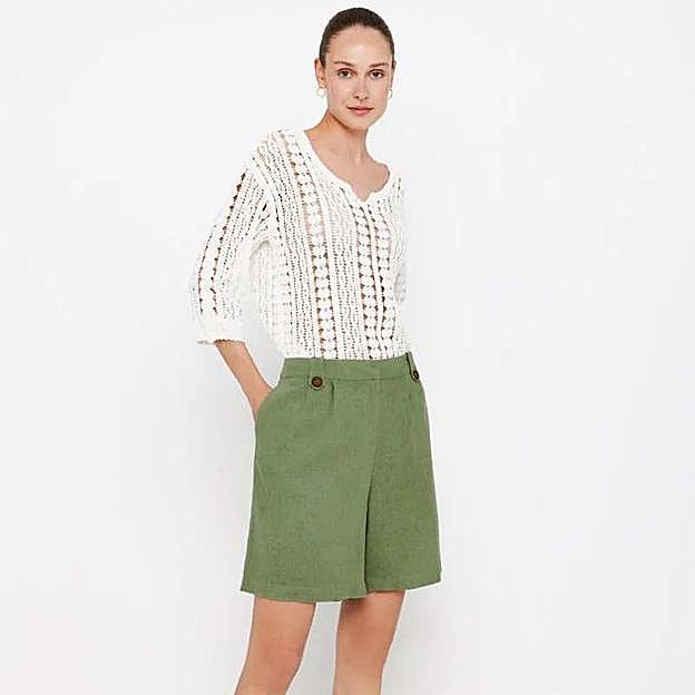 Bermuda con lino (19,99€)