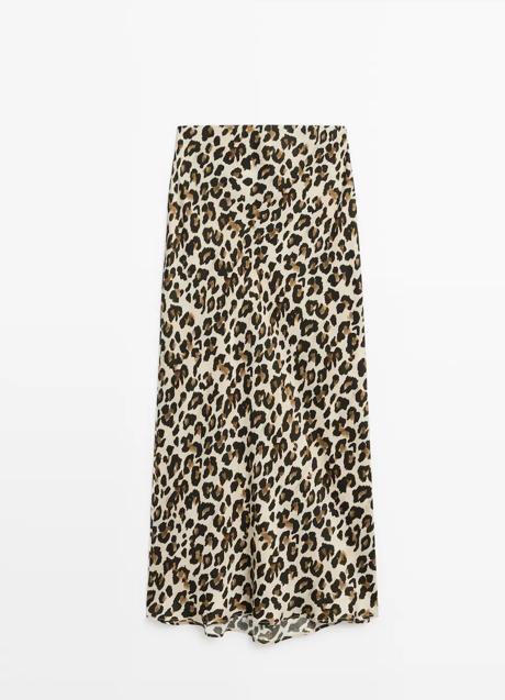 Imagen - Falda con estampado animal de Massimo Dutti (59,95 euros)