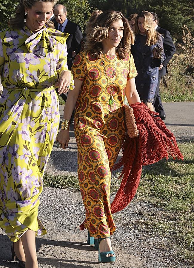 Imagen - Xandra Falcó en la boda de Verónica Urquijo. Foto: GTRES.