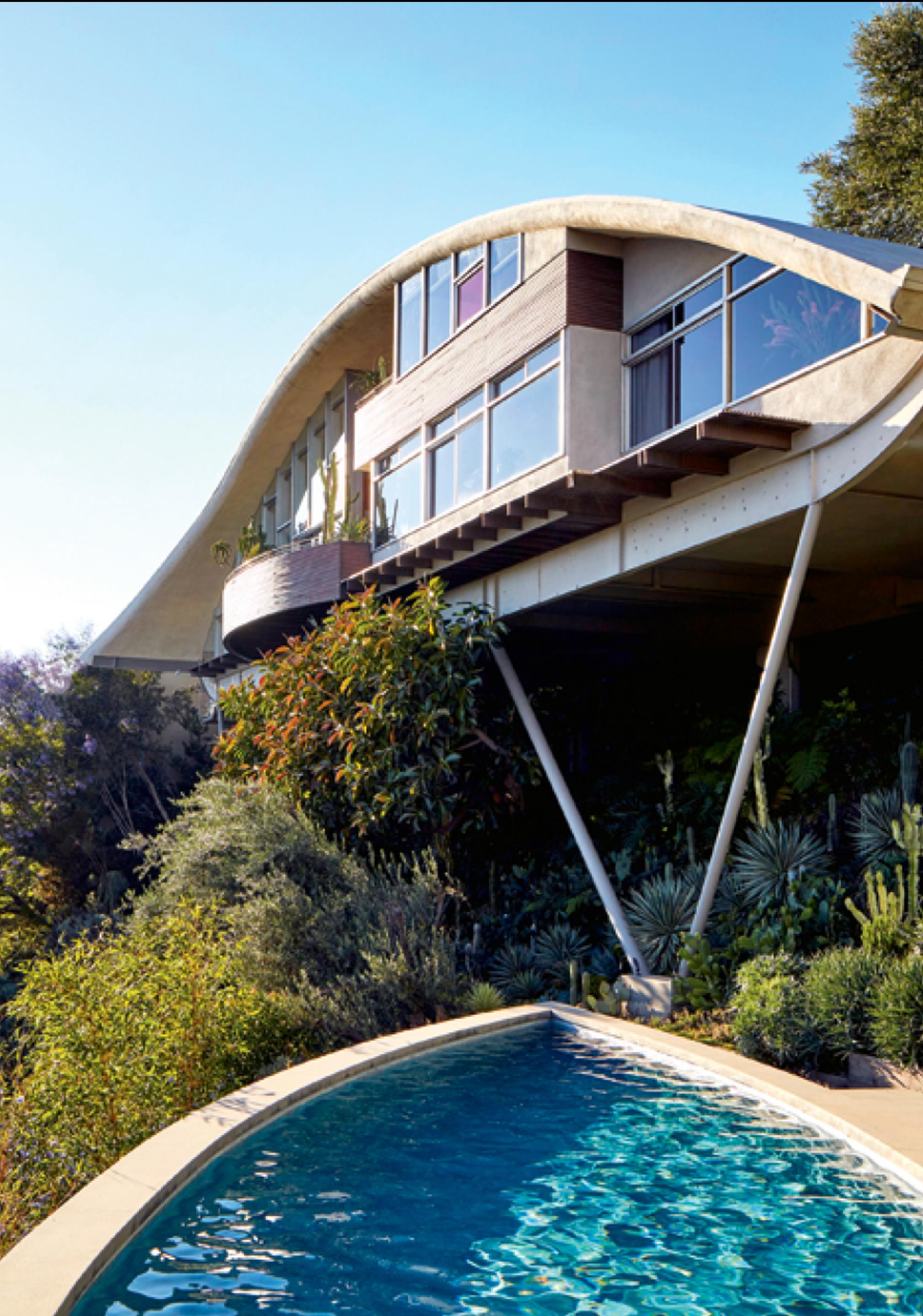 La García House, en Mulholland Drive, fue diseñada en 1962 por el norteamericano John Lautner y se subastó el año pasado por 16 millones de dólares.