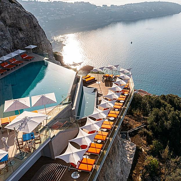 Imagen principal - Arriba, Maybourne Riviera. Abajo, Saint-Paul-de-Vence y La Pinede.