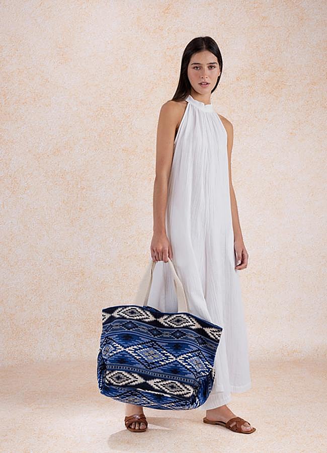 Imagen - Bolso étnico estilo shopper de Lanidor.