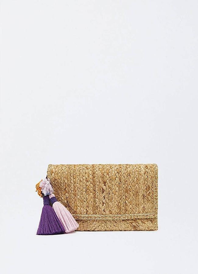 Imagen - Bolso de rafia estilo clutch