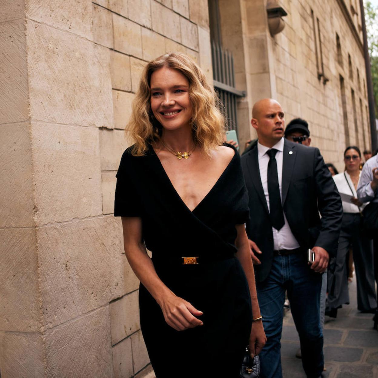 Natalia Vodiánova con piel madura bonita