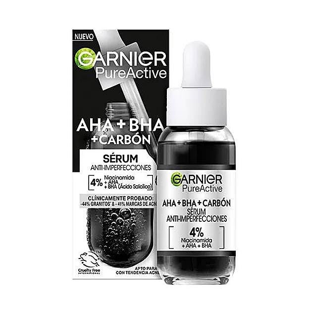 Pure Active Serum Anti-Imperfecciones de Garnier. Precio: 11,59 euros