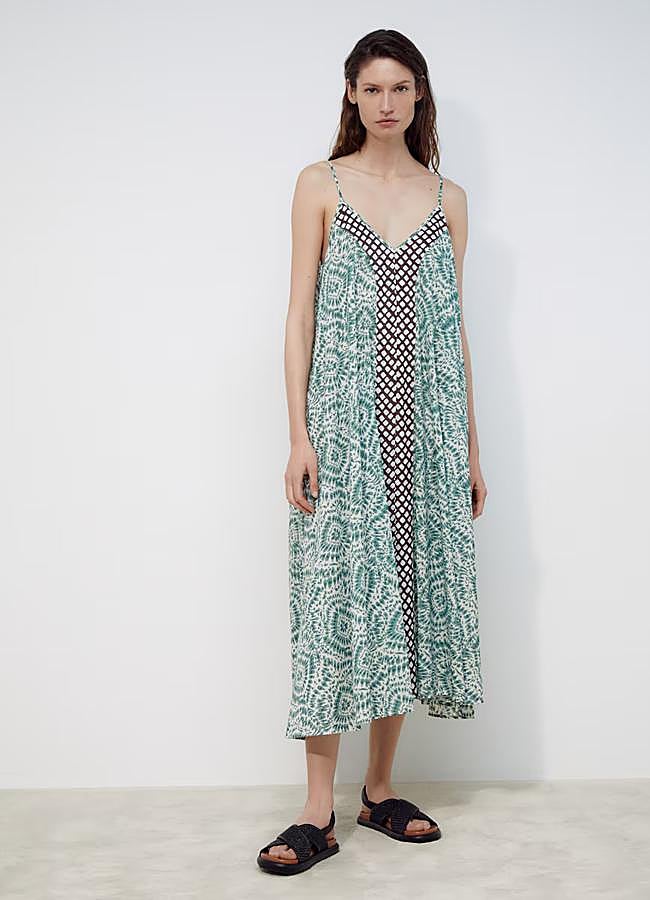 Imagen - Vestido fluido de Woman El Corte Inglés. Foto: El Corte Inglés.