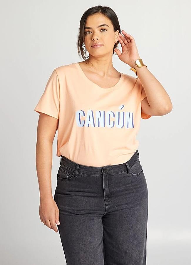 Imagen - Camiseta estampada de Kiabi, 4 euros.