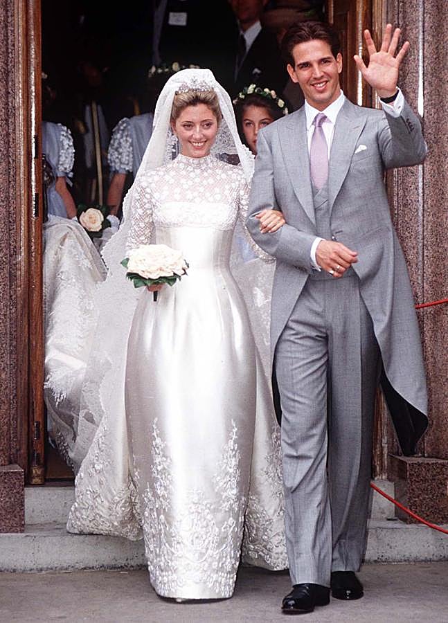 Imagen - El vestido de novia de Marie-Chantal era de alentino. / GETTY
