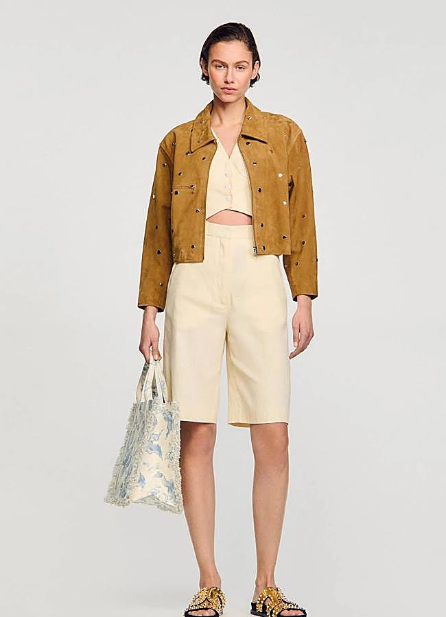 Imagen - Bermudas en color crudo de Sandro.