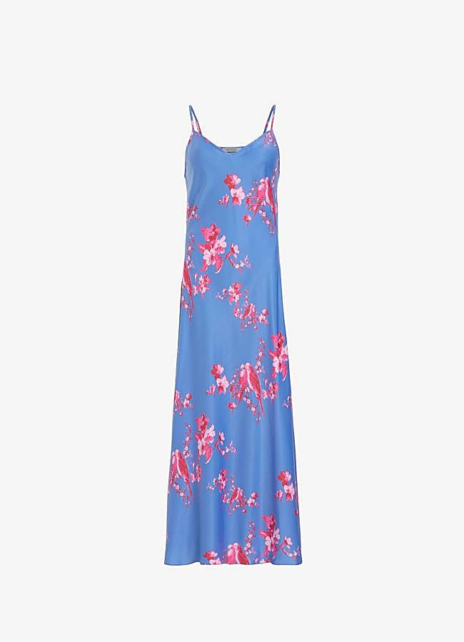 Imagen - Vestido azul y rosa de AllSaints, 129,95 euros.