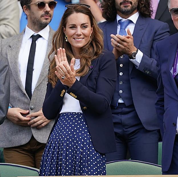 Kate Middleton en Wimbledon 2021