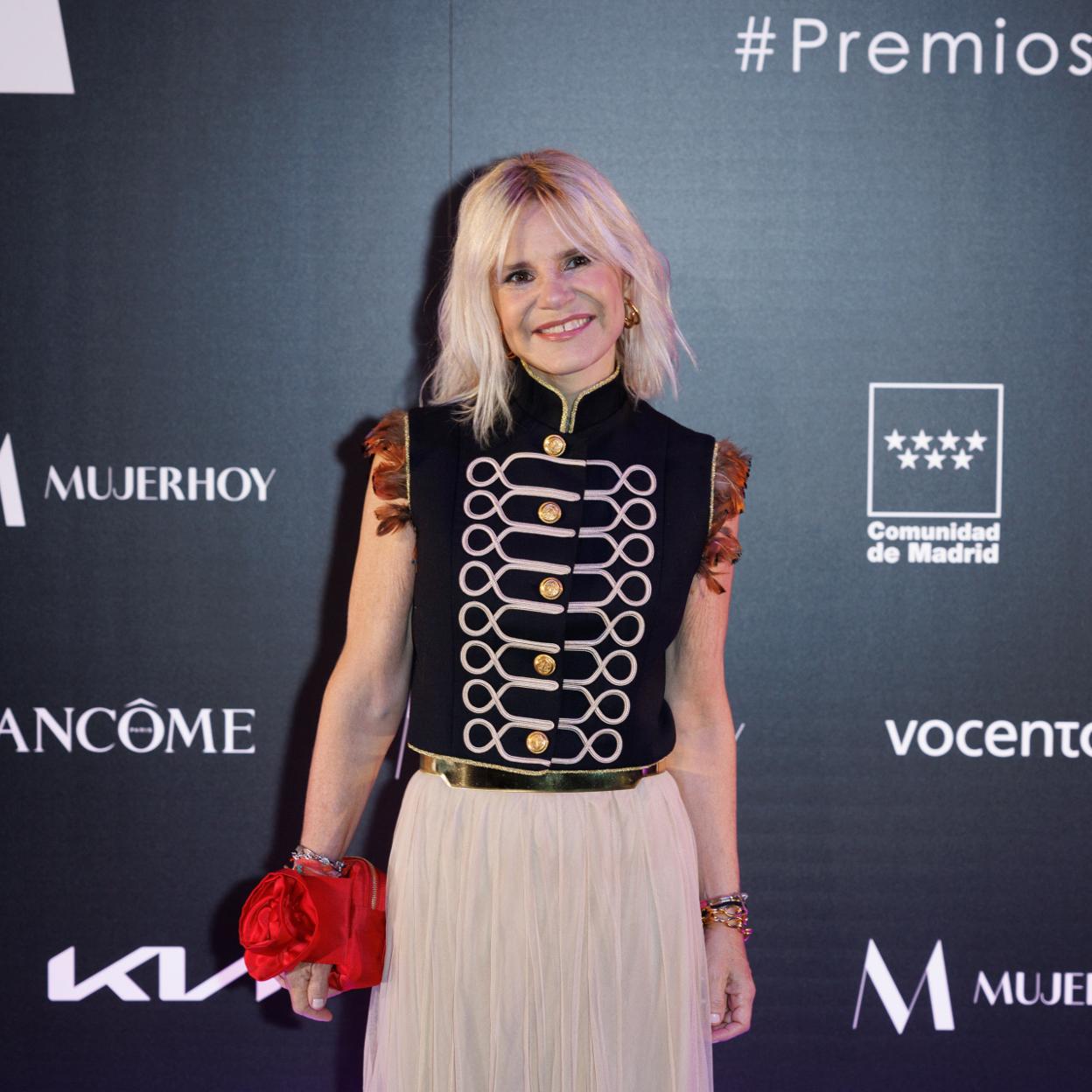Eugenia Martínez de Irujo en los Premios Mujerhoy. 