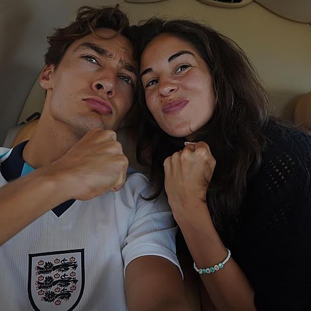 Carmen Montero Mundt, la novia jerezana del piloto de Fórmula 1 George Russell. 