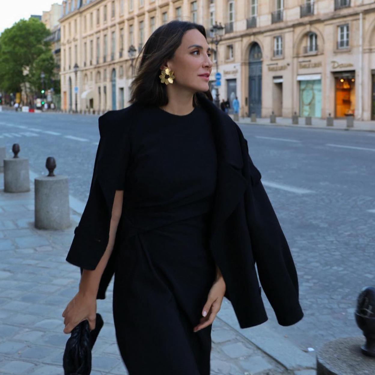 Tamara Facló durante su viaje en París.