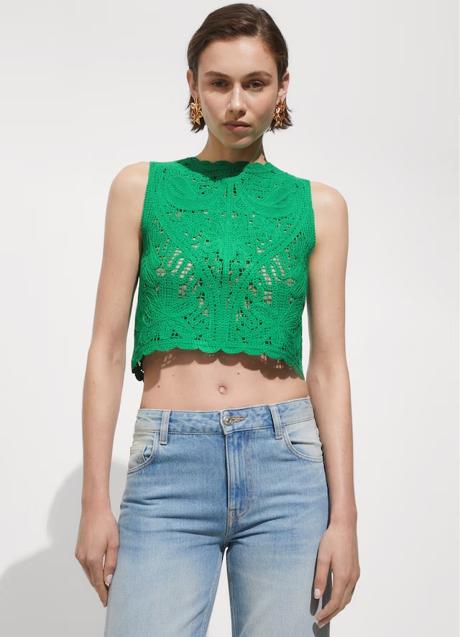 Imagen - Top verde de Mango (39,99 euros)