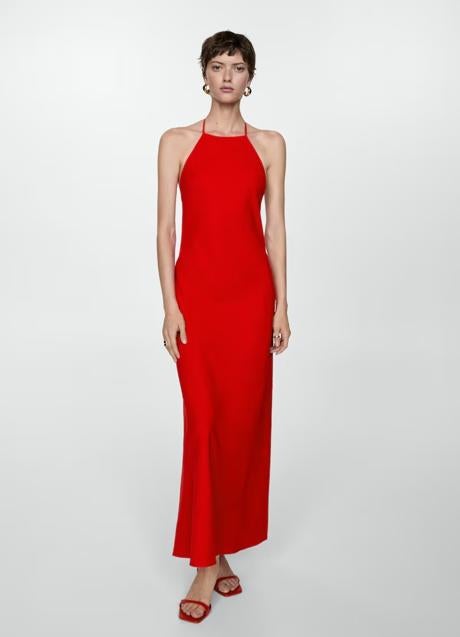 Imagen - Vestido rojo de Mango (49,99 euros)