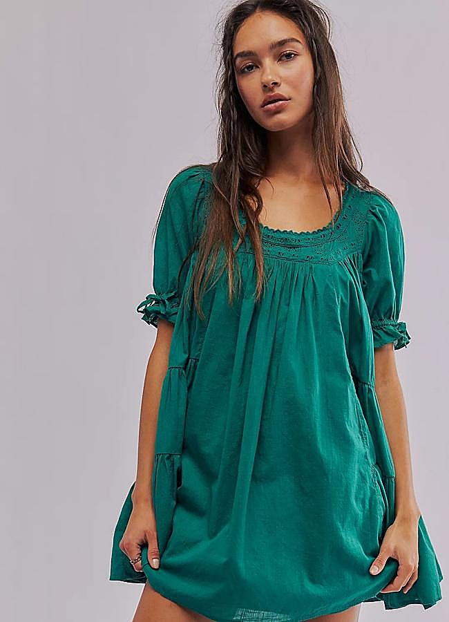 Imagen - Vestido amplio verde de Free People, 140 euros.