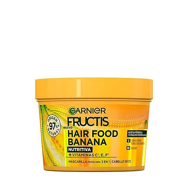 Fructis Hair Food Banana Mascarilla de Garnier