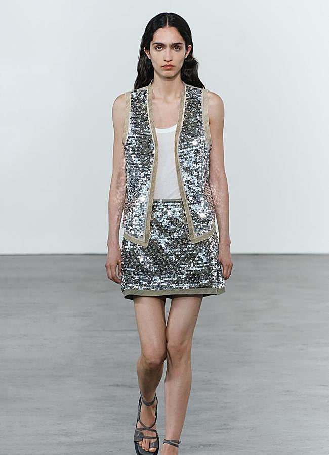 Imagen - Conjunto de lentejuelas de Zara.