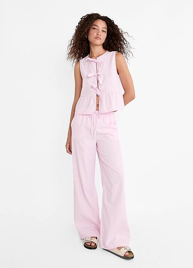 Imagen - Conjunto de rayas color rosa