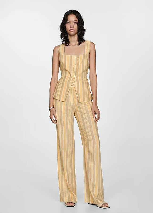 Imagen - Conjunto de rayas de lino