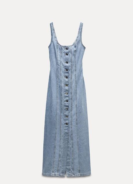 Imagen - Vestido con botones de Zara (39,99 euros)